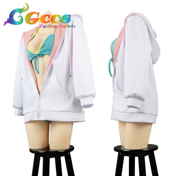 画像3: 学園アイドルマスター　学マス　コスプレ　藤田ことね　水着　コスプレ衣装 (3)