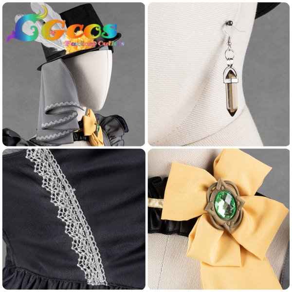 画像9: 一部在庫 ブルーアーカイブ マリー(アイドル) コスプレ衣装 (9)