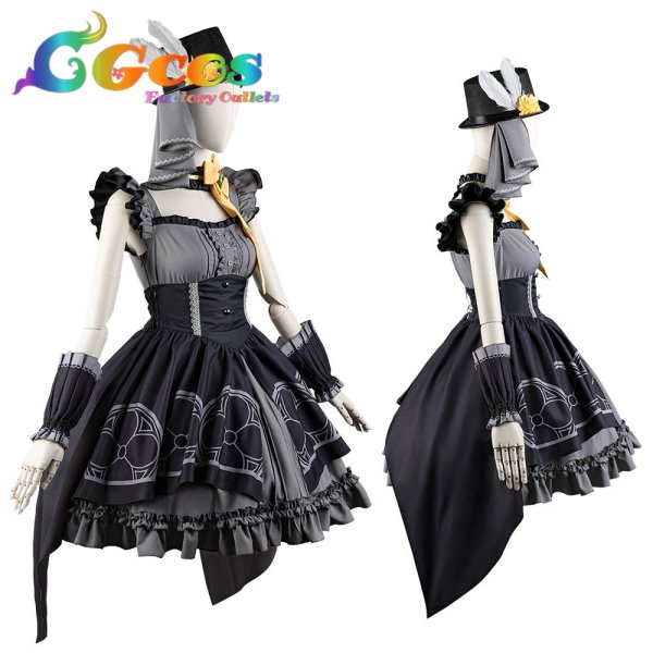 画像4: 一部在庫 ブルーアーカイブ マリー(アイドル) コスプレ衣装 (4)