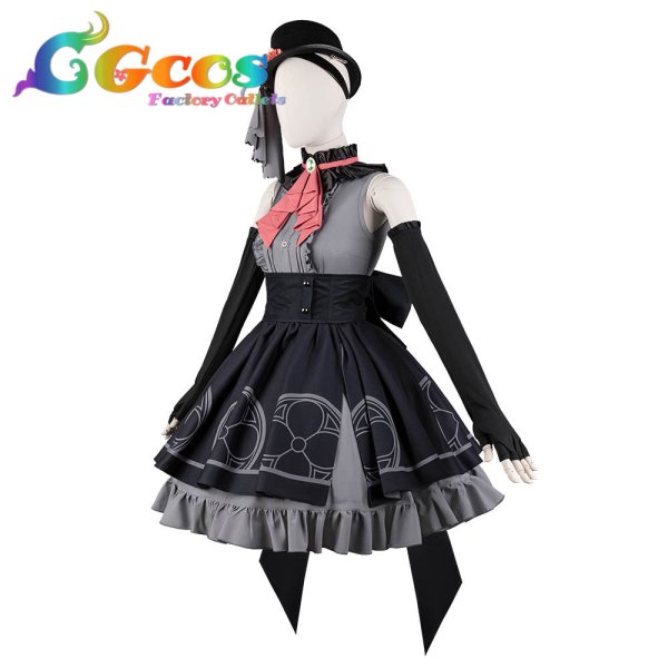 画像2: 「一部在庫」ブルーアーカイブ　ミネ（アイドル）　コスプレ衣装 (2)