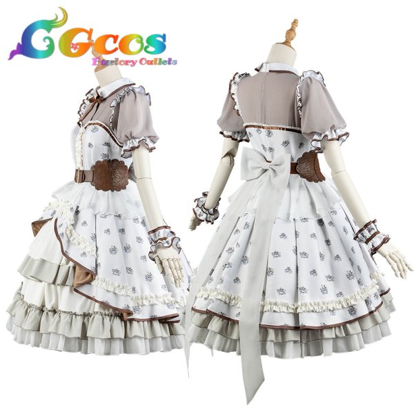 画像3: 「一部在庫」BanG Dream! It's MyGO!!!!!　千早愛音 [シックな花と] 　コスプレ衣装 (3)