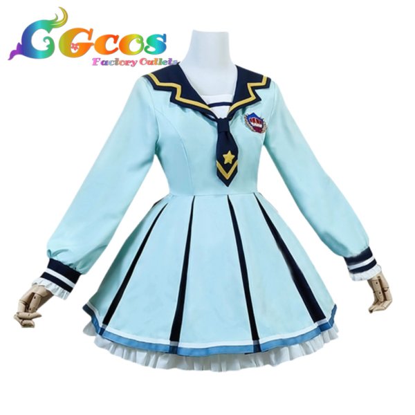 画像2: アイカツスターズ! 虹野ゆめ 四ツ星学園制服 冬服 コスプレ衣装 (2)