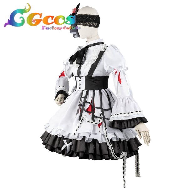 画像4: 「一部在庫」苦痛の綻花 暁山瑞希 コスプレ衣装 プロジェクトセカイ  失われてしまったもの コスプレ (4)