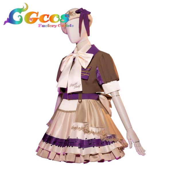 画像3: 「一部在庫あり」BanG Dream! 　Poppin'Party　LIVE 2024　市ヶ谷有咲 　コスプレ衣装 (3)