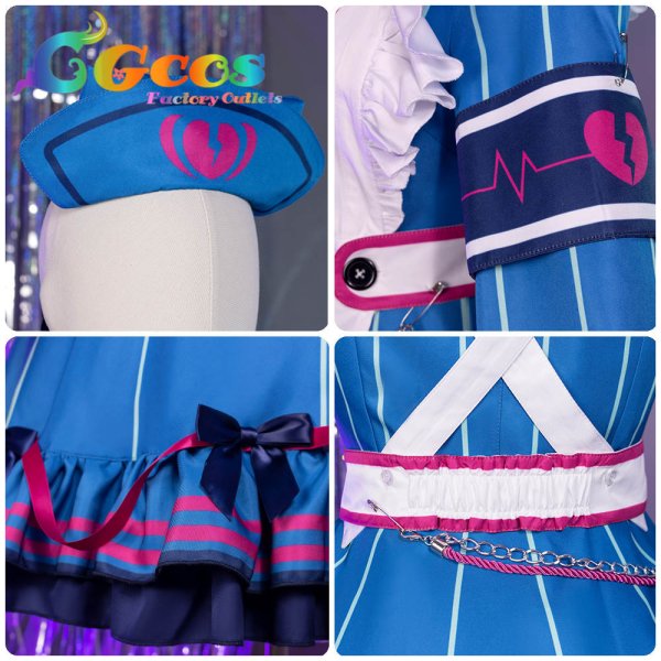 画像8: 「一部在庫」プロジェクトセカイ カラフルステージ!feat.初音ミク　猫耳おばけの案内人　朝比奈まふゆ　コスプレ衣装 (8)