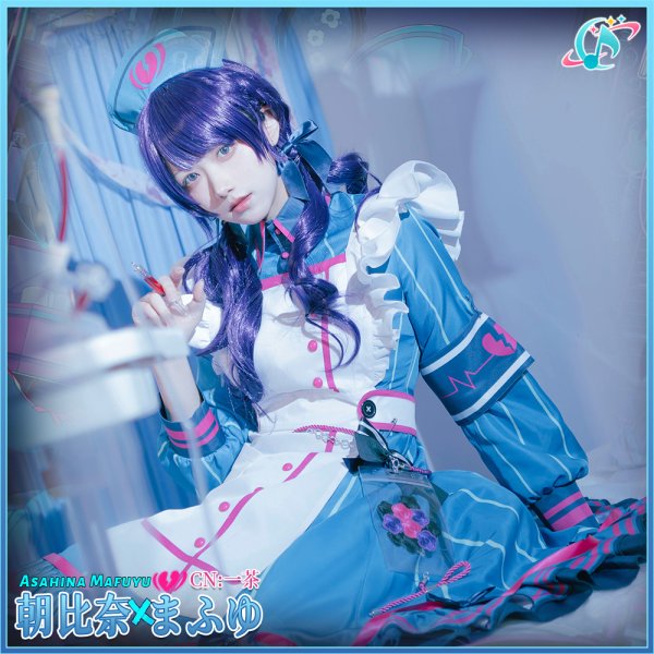 画像3: 「一部在庫」プロジェクトセカイ カラフルステージ!feat.初音ミク　猫耳おばけの案内人　朝比奈まふゆ　コスプレ衣装 (3)