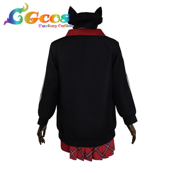 画像4: バーチャルYouTuber VTuber ぶいすぽっ!  VSPO! 猫汰つな コスプレ衣装 (4)