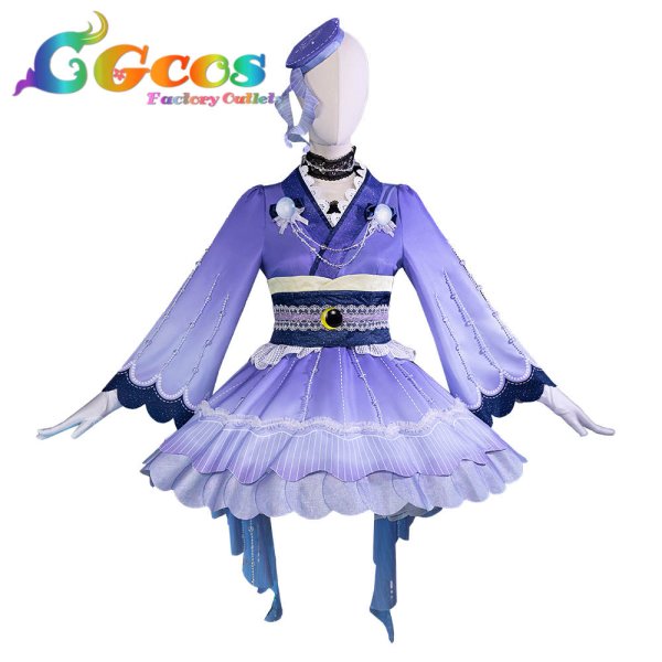 画像4: 「一部在庫」ラブライブ！蓮ノ空女学院スクールアイドルクラブ　スリーズブーケ　月夜見海月　全員　日野下花帆　乙宗梢　百生吟子　コスプレ衣装 (4)