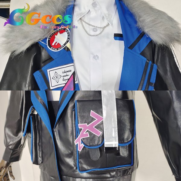 画像5: バーチャルYouTuber　VTuber　一ノ瀬うるは　コスプレ衣装 (5)