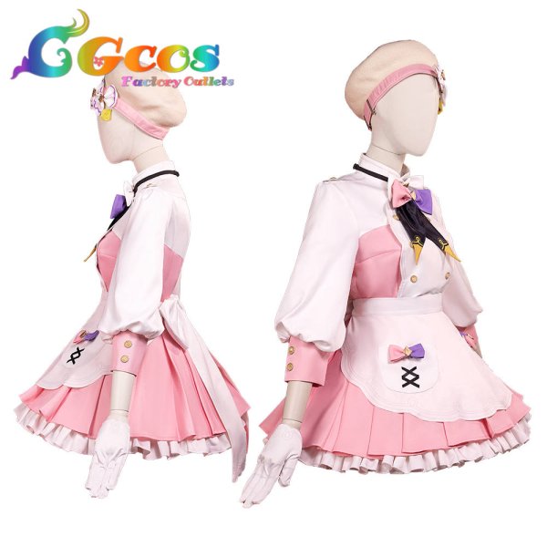 画像4: 15％OFF！ バーチャルYouTuber　Vtuber Spieciale　早乙女ベリー　コスプレ衣装 (4)