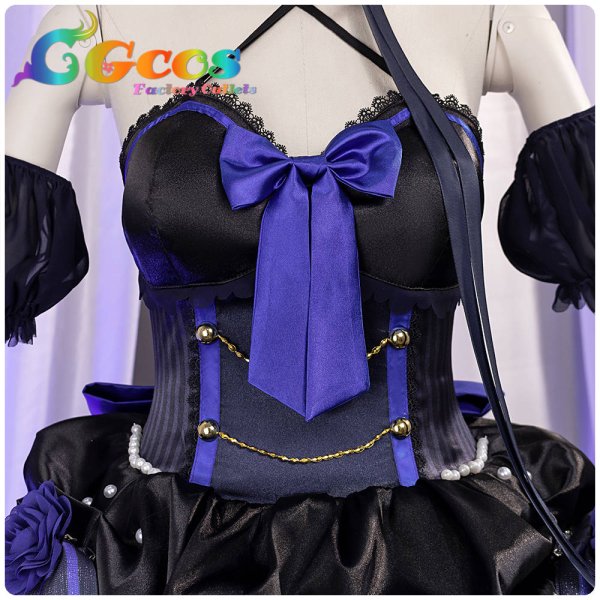 画像6: 一部在庫　虹ヶ咲学園スクールアイドル同好会　天使と悪魔からの招待状　朝香果林　コスプレ衣装 (6)