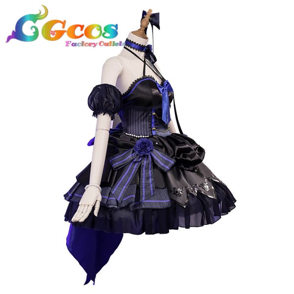 画像2: 一部在庫　虹ヶ咲学園スクールアイドル同好会　天使と悪魔からの招待状　朝香果林　コスプレ衣装 (2)