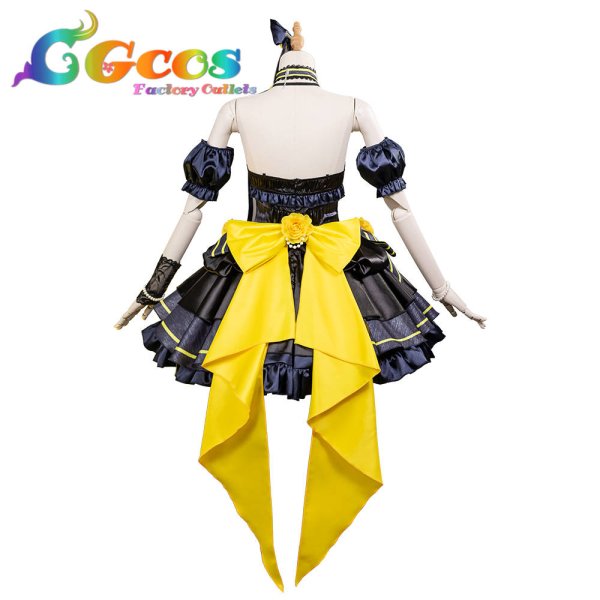 画像4: 虹ヶ咲学園スクールアイドル同好会　天使と悪魔からの招待状　中須かすみ　コスプレ衣装 (4)