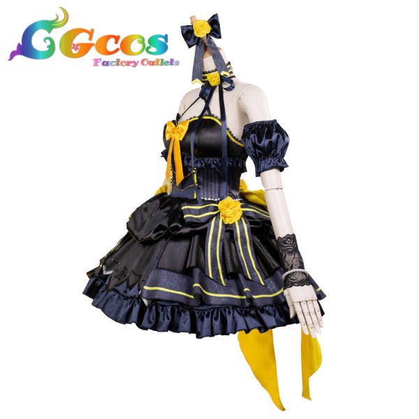 画像2: 虹ヶ咲学園スクールアイドル同好会　天使と悪魔からの招待状　中須かすみ　コスプレ衣装 (2)