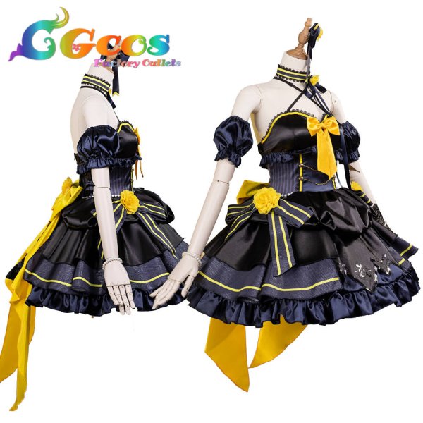 画像3: 虹ヶ咲学園スクールアイドル同好会　天使と悪魔からの招待状　中須かすみ　コスプレ衣装 (3)