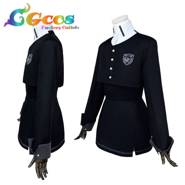 画像9: 学園アイドルマスター　極月学園　白草四音　藍井撫子　賀陽燐羽　制服　コスプレ衣装 (9)