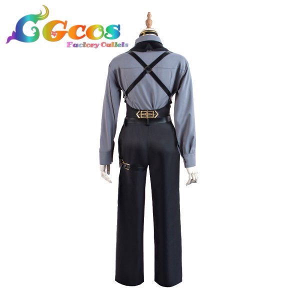 画像4: 15％OFF! バーチャルYouTuber　VTuber　剣持刀也　ウルフィズム歌ってみた衣装　コスプレ衣装 (4)