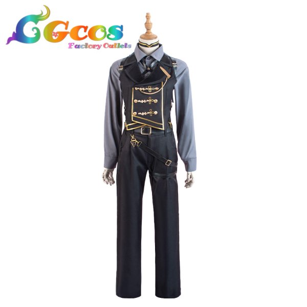 画像2: 15％OFF! バーチャルYouTuber　VTuber　剣持刀也　ウルフィズム歌ってみた衣装　コスプレ衣装 (2)