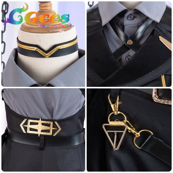 画像5: 15％OFF! バーチャルYouTuber　VTuber　剣持刀也　ウルフィズム歌ってみた衣装　コスプレ衣装 (5)