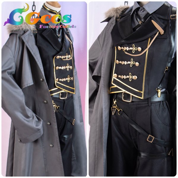 画像6: 15％OFF! バーチャルYouTuber　VTuber　剣持刀也　ウルフィズム歌ってみた衣装　コスプレ衣装 (6)