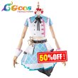 画像1: 50％OFF!　 半額セール　プロジェクトセカイ カラフルステージ!feat.初音ミク　ラブリー・アイドル！　桃井愛莉　コスプレ衣装 (1)