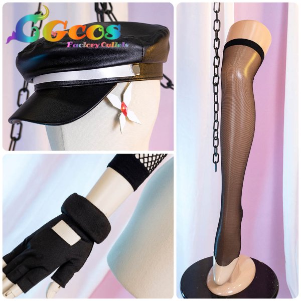 画像6: 「一部在庫あり」ブルーアーカイブ　奥空アヤネ（アイドル）　コスプレ衣装 (6)