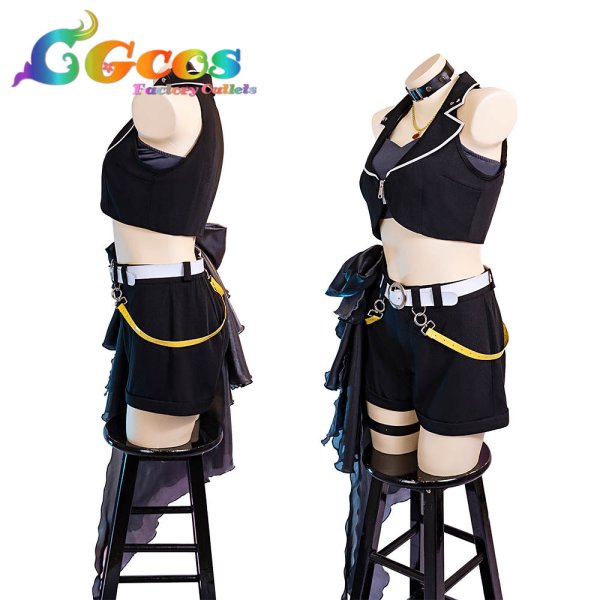 画像5: 「一部在庫あり」ブルーアーカイブ　奥空アヤネ（アイドル）　コスプレ衣装 (5)