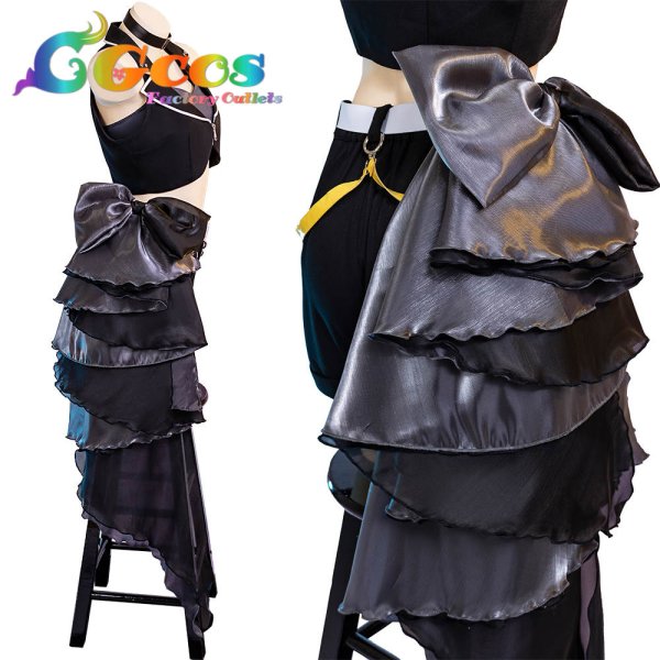 画像3: 「一部在庫あり」ブルーアーカイブ　奥空アヤネ（アイドル）　コスプレ衣装 (3)