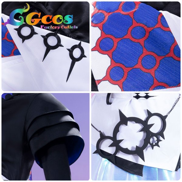 画像10: 一部在庫　バーチャル YouTuber Vtuber　星導ショウ コスプレ衣装 (10)