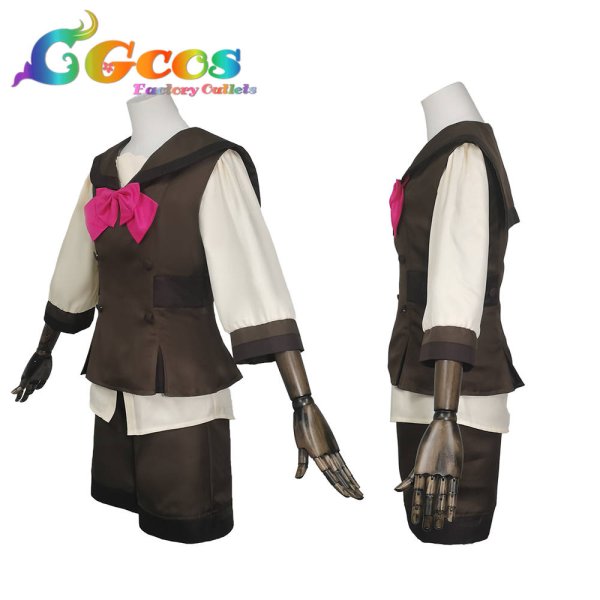 画像2: わんだふるぷりきゅあ　猫屋敷ゆき 制服　コスプレ衣装 (2)