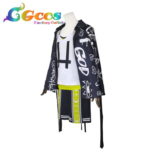 画像2: 18TRIP　エイティーントリップ　夜班　「L4mps(らんぷす)」　白光 琉衣　コスプレ衣装 (2)