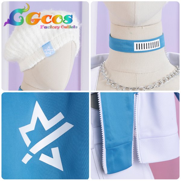 画像5: 「一部在庫あり」星乃一歌　コスプレ　ミクとの出会い　アンビション・サロペット　プロジェクトセカイ　コスプレ衣装 (5)