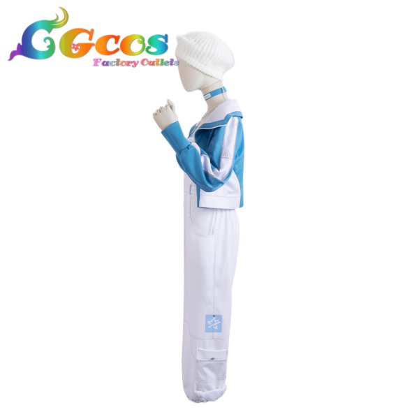 画像3: 「一部在庫あり」星乃一歌　コスプレ　ミクとの出会い　アンビション・サロペット　プロジェクトセカイ　コスプレ衣装 (3)