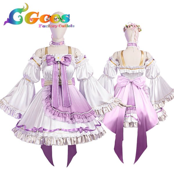 画像13: 虹ヶ咲学園スクールアイドル同好会　天使と悪魔からの招待状　上原歩夢　中須かすみ　天王寺璃奈　宮下愛　エマ・ヴェルデ　朝香果林　優木せつ菜　桜坂しずく　近江彼方　ミア・テイラー　鐘嵐珠　三船栞子　コスプレ衣装 (13)