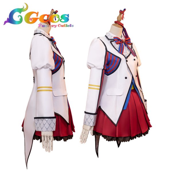 画像3: 15%OFF! ミリオンライブ! スターティング・ブルーム MILLIONSTARS 春日 未来 木下 ひなた 最上 静香 伊吹 翼 望月 杏奈 佐竹美奈子 天空橋 朋花 北沢 志保 全員 コスプレ衣装 (3)