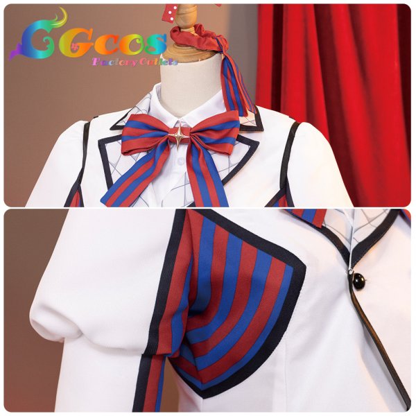 画像7: 15%OFF! ミリオンライブ! スターティング・ブルーム MILLIONSTARS 春日 未来 木下 ひなた 最上 静香 伊吹 翼 望月 杏奈 佐竹美奈子 天空橋 朋花 北沢 志保 全員 コスプレ衣装 (7)