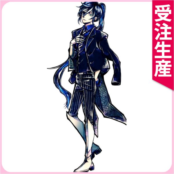 画像1: 受注生産　悪魔執事と黒い猫　ボスキ　コスプレ衣装 (1)