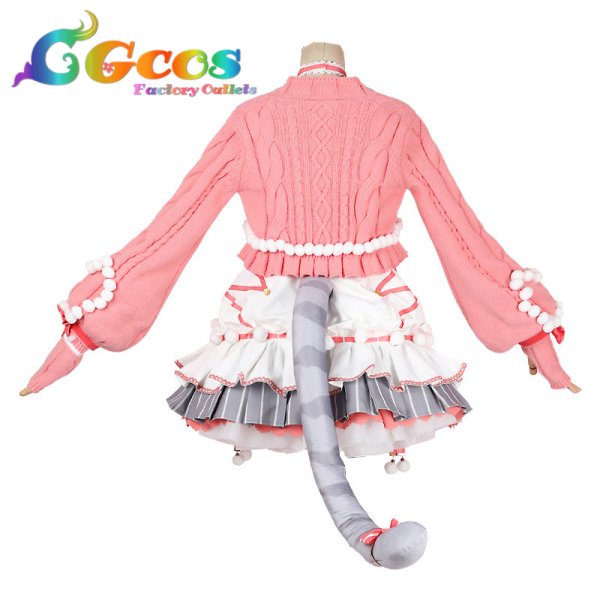画像4: 新品予約　ラブライブ Lovelive とうじょう のぞみ 猫日和　東條希　コスプレ衣装 (4)