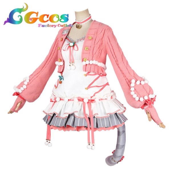 画像2: 新品予約　ラブライブ Lovelive とうじょう のぞみ 猫日和　東條希　コスプレ衣装 (2)