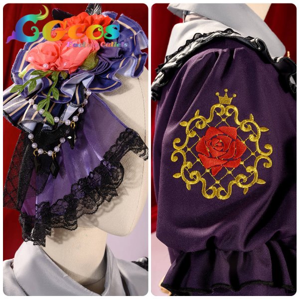 画像8: 「一部在庫あり」 BanG Dream!  Roselia 6th anniversary 今井リサ コスプレ衣装 (8)