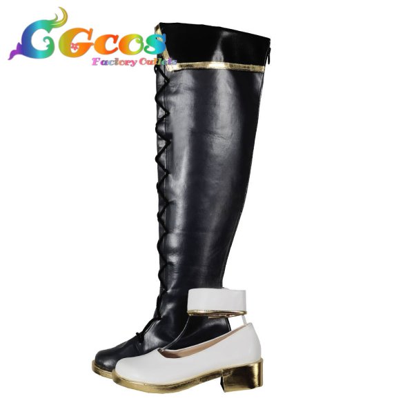 画像3: ラブライブ！虹ヶ咲学園スクールアイドル同好会　コスプレ靴　高咲侑　天使と悪魔からの招待状　コスプレブーツ　コスプレ衣装 (3)