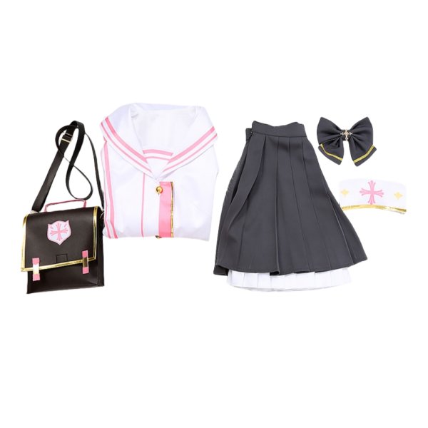 画像5: ブルーアーカイブ 鷲見セリナ コスプレ衣装 (5)