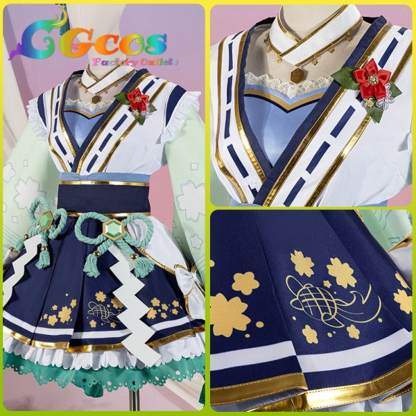 画像21: 一部在庫　ウマ娘プリティーダービー　花形・弥栄之翠　サトノダイヤモンド　コスプレ衣装 (21)