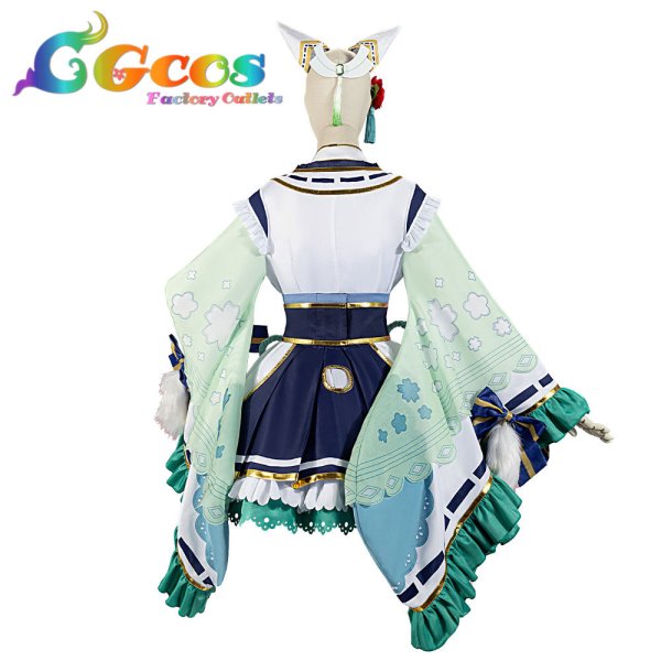 画像15: 一部在庫　ウマ娘プリティーダービー　花形・弥栄之翠　サトノダイヤモンド　コスプレ衣装 (15)