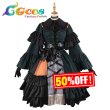 画像1: 50%OFF!  半額セール　バーチャルYouTuber　VTuber　ReGLOSS　儒烏風亭らでん　通常服　コスプレ衣装 (1)
