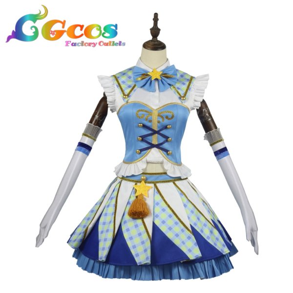 画像1: アイカツ!　霧矢あおい　パレード　コスプレ衣装 (1)