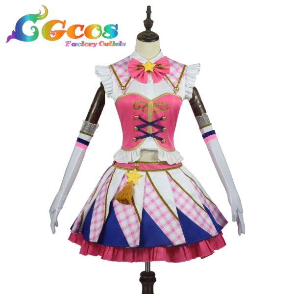 画像1: アイカツ!　星宮いちご　パレード　コスプレ衣装 (1)
