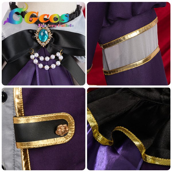 画像7: 一部在庫　BanG Dream! 　Roselia 6th anniversary　氷川紗夜　コスプレ衣装 (7)