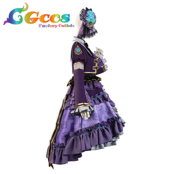 画像4: 一部在庫　BanG Dream! 　Roselia 6th anniversary　氷川紗夜　コスプレ衣装 (4)