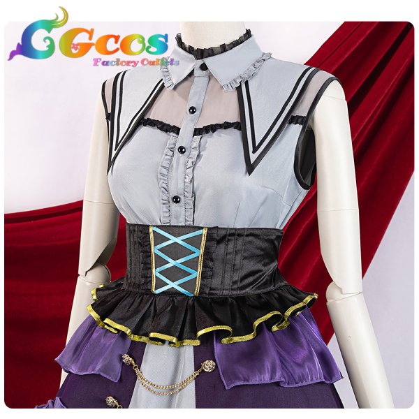 画像5: 一部在庫　BanG Dream! 　Roselia 6th anniversary　氷川紗夜　コスプレ衣装 (5)